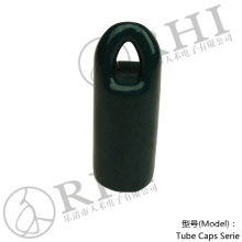 RHI 22 mm Dark Green hanger hook end caps. pvc closures for tubes , pipe fittings protection Caps